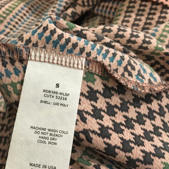 Ing  Newport Houndstooth Dress S Jr. FREE SHIP - Picture 5 of 5